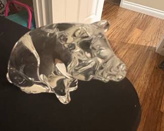Princess House Crystal Pig Figurine
