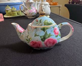A Special Place Pink Floral Ceramic Teapot