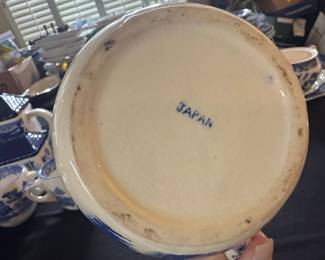 Blue Willow Pattern Pitcher