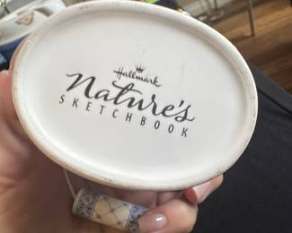 Hallmark Nature's Sketchbook Floral Pitcher