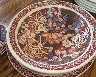 Vernon Kilns Lei Lani "Designed by Don Blanding" Dinnerware Set