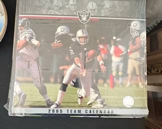 2005 Oakland Raiders Team Calendar