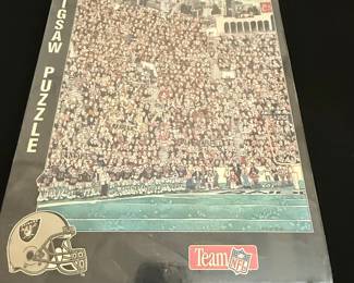 Vintage Los Angeles Raiders Jigsaw Puzzle