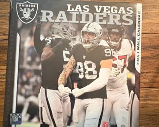 Las Vegas Raiders 2024 Wall Calendar