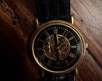 NEXON "Skeleton" Dial Quartz Watch