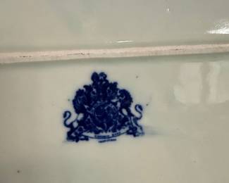 Blue Willow Pattern Platter - Spode Italian