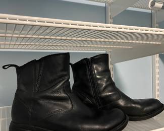 Merrell Black Leather Ankle Boots