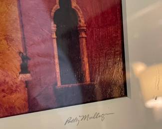 Framed & Matted Fine Art Print "Venice" by Patty Mulligan