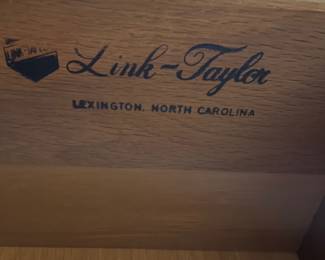 Link Taylor Mahogany Chippendale Style Armoire Dresser