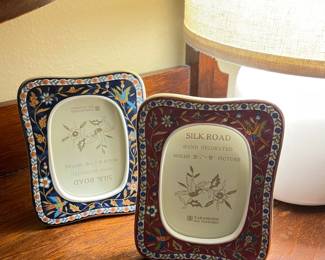 Silk Road Collection Takahashi Porcelain Picture Frames