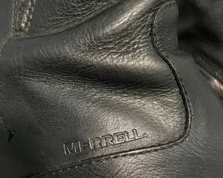 Merrell Black Leather Ankle Boots