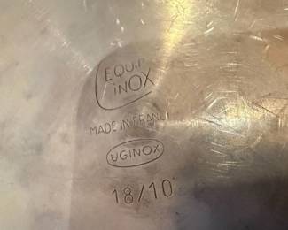 Equip iNox France Stainless Steel Saute Pan