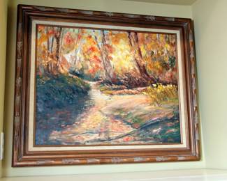 Oil on Canvas Signed Magee