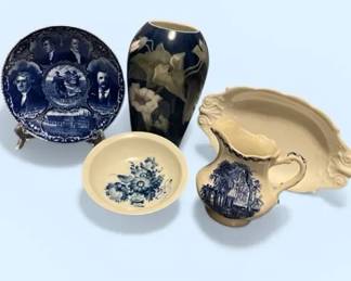 Lewis  Clark Centennial, Royal Copenhagen, Dutch And Staffordshire