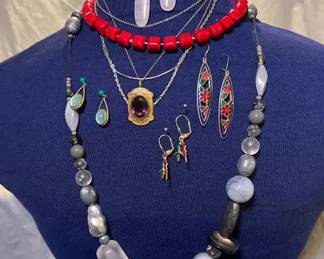Womens Jewelry Mystery Lot, Chicos Vintage And More