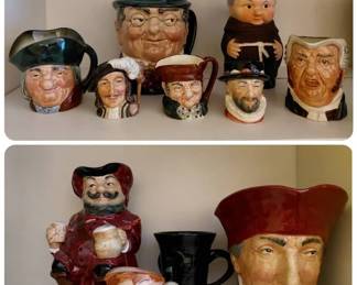 Royal Doulton Toby Mug Collection