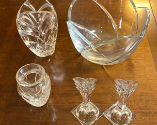 Waterford, Royal Doulton And Mikasa Crystal