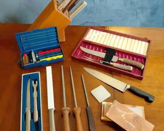 Kitchen Knives And Sharpeners