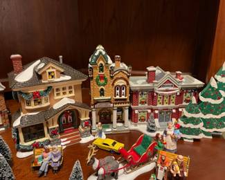 Studio 56 Christmas Village, And Farm Sets