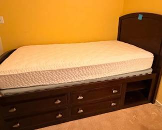 Twin Size Captains Bed