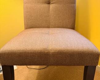 Armless Fabric Chair