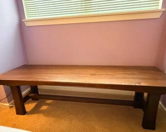 Bedroom Wooden Bench