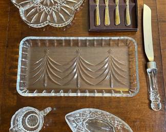 Holiday Waterford Crystal And Silverplated Accessories