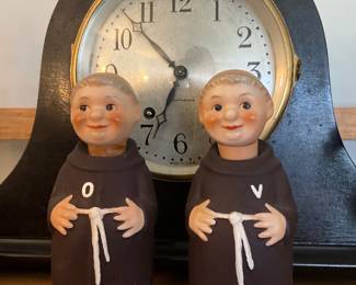 Friar Tuck Oil and Vinegar, Seth Thomas Mantel Clock