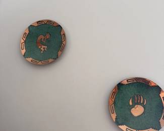 New Mexico / Native American Vintage Turquoise Wall Hangings 