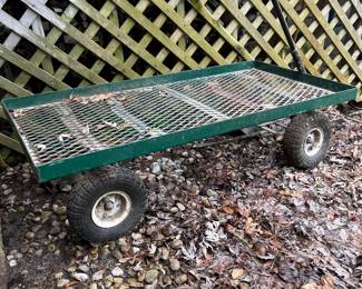 GARDEN MESH UTILITY CART / WAGON
