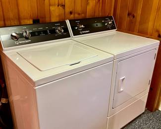 SPEED QUEEN WASHER AND DRYER