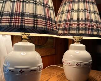 LONGABERGER TABLE LAMPS