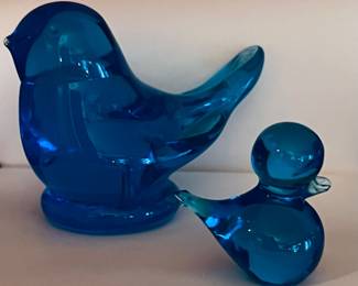 FENTON GLASS BIRDS