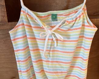 TERRYCLOTH TANK - I THINK I HAD ONE OF THESE IN THE 70'S :)