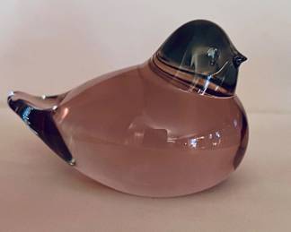 ART GLASS BIRD