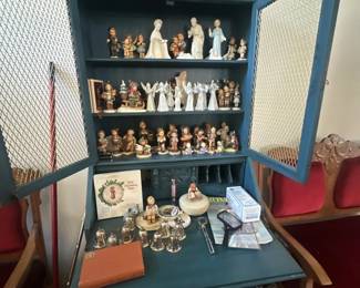 Display hutch - not all figurines will be for sale