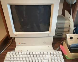 Vintage Apple computer