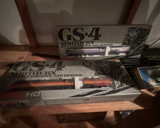 GS4 Northern locomotive & tender trains