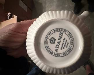 Adams Belgium Ironstone dishware