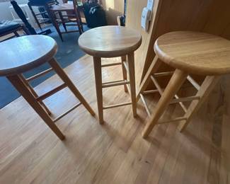 Modern farmhouse style barstools