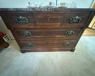 Vintage Heywood-Wakefield side hutch