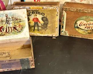 Vintage Tobacco Boxes
