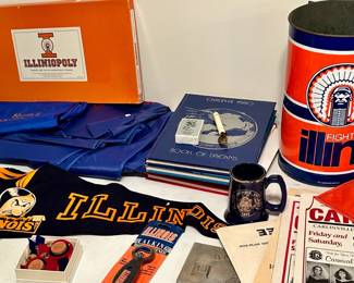 Illinois and Carlinville memorabilia