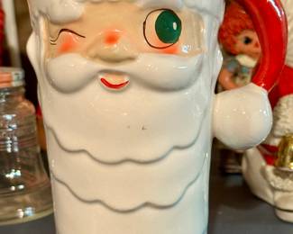 Vintage Holt Howard winking Santa cup
