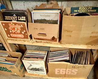 Vintage Record albums