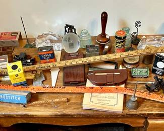 Vintage Ink Wells Office Supplies