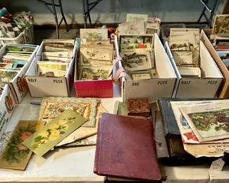 Vintage postcards & empherma