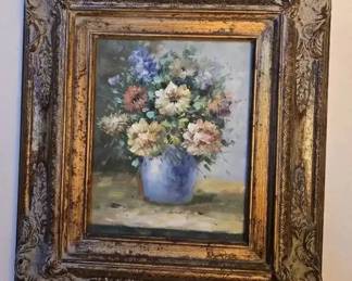 AM182Rose framed art