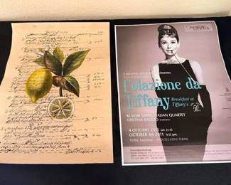 AM139Breakfast At Tiffanys  Lemons