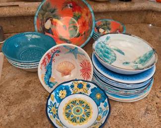 AM192Toucan  Under The Sea Melamine Plus More Styles